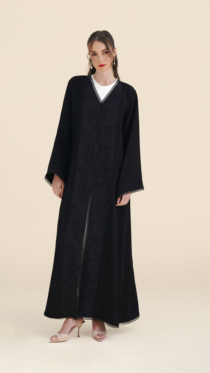 MIDNIGHT VINE ABAYA
