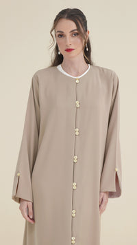 CREME BUTTONS ABAYA