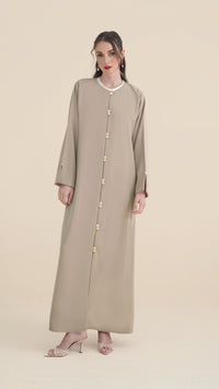 CREME BUTTONS ABAYA