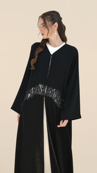 MIDNIGHT SPARKLE ABAYA