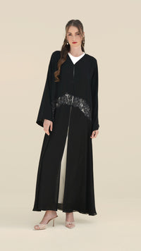 MIDNIGHT SPARKLE ABAYA
