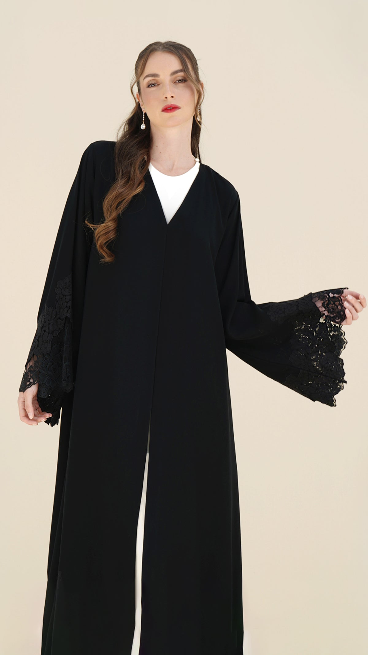 ROSE  GARDEN EDGE ABAYA